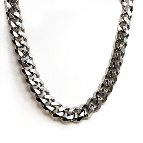 White gold chunky necklace | Chunky necklace, Necklace, White gold